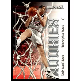 1999-2000 SkyBox Impact  #152 Todd MacCulloch
