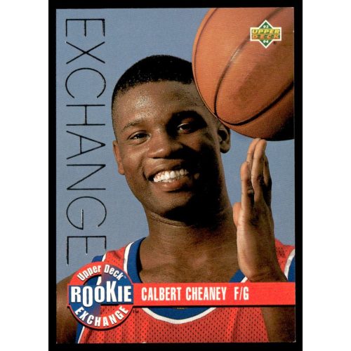 1993-94 Upper Deck Rookie Exchange  #RE6 Calbert Cheaney 