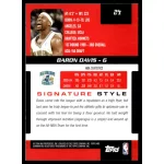 2004-2005 Bowman Signature  #24 Baron Davis