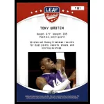 2012-13 Leaf  #TW1 Tony Wroten