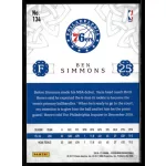 2016-17 Panini Excalibur  #134 Ben Simmons