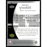 2005-06 SP Authentic  #76 Manu Ginobili