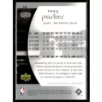 2005-06 SP Authentic  #78 Tony Parker