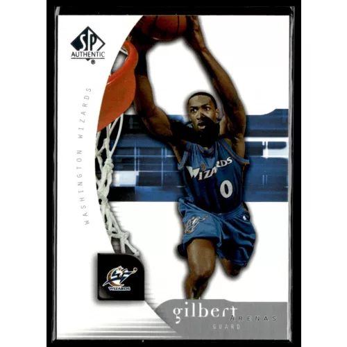 2005-06 SP Authentic  #89 Gilbert Arenas