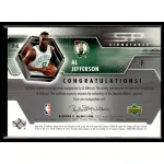 2004-05 SP Authentic Signatures #SP-AL Al Jefferson