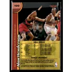 1998-99 Finest  #199 Alan Henderson