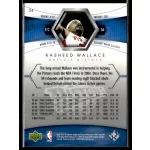2005-06 SP Authentic  #24 Rasheed Wallace