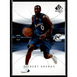 2005-06 SP Authentic  #89 Gilbert Arenas
