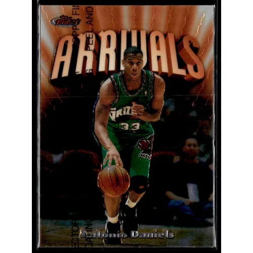 1997-98 Finest  #226 Antonio Daniels