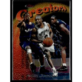 1997-98 Finest  #258 Avery Johnson