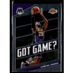 2019-20 Panini Mosaic Got Game?  #7 LeBron James