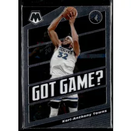 2019-20 Panini Mosaic Got Game?  #20 Karl-Anthony Towns
