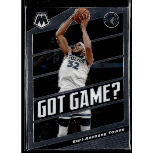 2019-20 Panini Mosaic Got Game?  #20 Karl-Anthony Towns