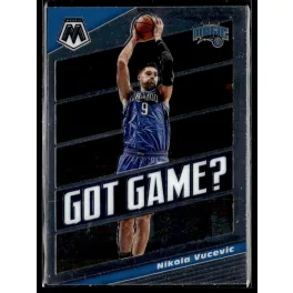2019-20 Panini Mosaic Got Game?  #21 Nikola Vucevic