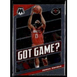 2019-20 Panini Mosaic Got Game?  #23 James Harden