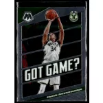 2019-20 Panini Mosaic Got Game?  #25 Giannis Antetokounmpo