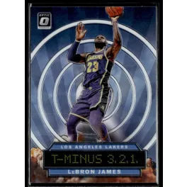 2019-20 Donruss Optic T-Minus #9 LeBron James