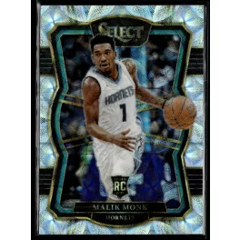 2017-18 Panini Select Scope Premier Level #142 Malik Monk
