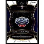2019-20 Panini Select Rookie Signatures Prizms Neon Green  #RS-JXH Jaxson Hayes