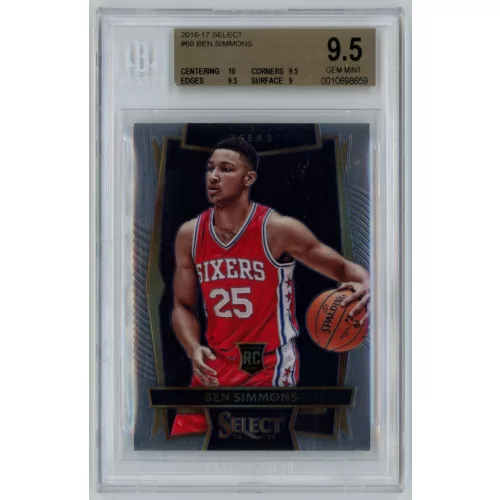 2016-06 Panini Select BGS - 9.5 Gem Mint #60 Ben Simmons