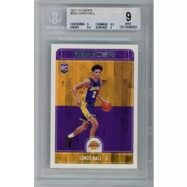 2017-06 Panini Hoops BGS - 9 Mint #252 Lonzo Ball