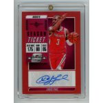 2019-20 Panini Contenders Optic Veteran Ticket Autographs Red  #VT-CPL Chris Paul 