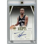 2013-14 Panini National Treasures Scripts Gold  #SC-TP Tony Parker 