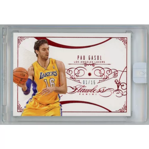 2013-14 Panini Flawless Ruby  #25 Pau Gasol 