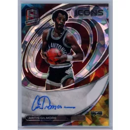   2021-22 Panini Spectra Icons Autographs Astral #IA-AGM Artis Gilmore 