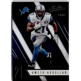 2016 Panini Absolute  #72 Ameer Abdullah