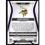 2020 Panini Certified 0 #22 Adam Thielen