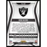 2020 Panini Certified 0 #62 Josh Jacobs