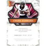 2021 Wild Card Alumination  #ABC-24 Chuba Hubbard