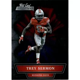 2021 Wild Card Alumination  #ABC-41 Trey Sermon