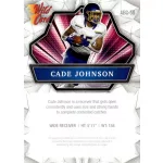 2021 Wild Card Alumination  #ABC-58 Cade Johnson