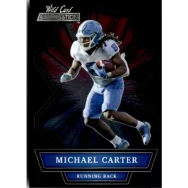 2021 Wild Card Alumination Black #ABC-37 Michael Carter