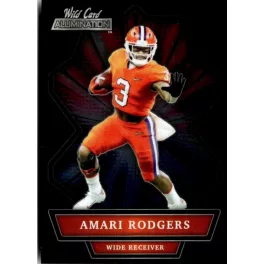 2021 Wild Card Alumination Black #ABC-45 Amari Rodgers