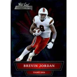 2021 Wild Card Alumination Black #ABC-54 Brevin Jordan