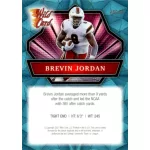 2021 Wild Card Alumination Black #ABC-54 Brevin Jordan