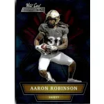 2021 Wild Card Alumination Black #ABC-70 Aaron Robinson