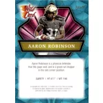 2021 Wild Card Alumination Black #ABC-70 Aaron Robinson