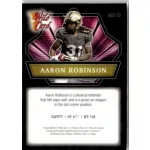 2021 Wild Card Alumination HOLO-LUX - Black #ABC-70 Aaron Robinson 4/75