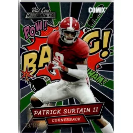 2021 Wild Card Alumination Comix #AC-18 Patrick Surtain II