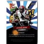 2021 Wild Card Alumination Comix - Black Chase Blue Blue #AC-14 Jaycee Horn 61/75