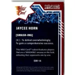 2021 Wild Card Alumination Smashing #SM-14 Jaycee Horn