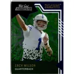 2021 Wild Card Alumination Smashing -Black Chase Green #SM-2 Zach Wilson 15/50