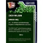 2021 Wild Card Alumination Smashing -Black Chase Green #SM-2 Zach Wilson 15/50