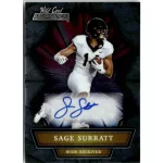2021 Wild Card Alumination Autographs #ABC-A Sage Surratt