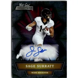 2021 Wild Card Alumination Autographs #ABC-A Sage Surratt