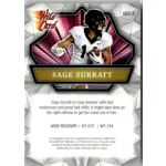 2021 Wild Card Alumination Autographs #ABC-A Sage Surratt